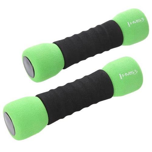 Set Gantere Aerobic HMS CM07, 2 x 1.5kg (Verde)