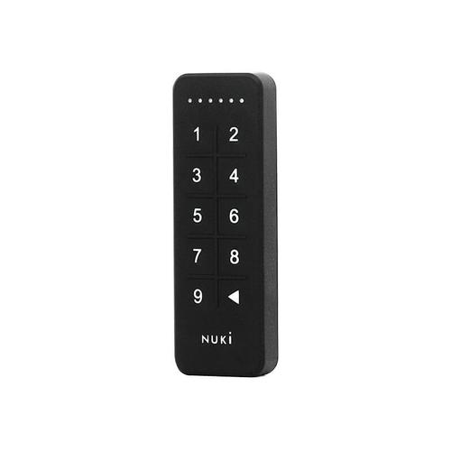 Tastatura inteligenta Nuki Keypad, Bluetooth 5.0, Pentru Nuki Smart Lock 2.0, Operare cod de acces (Negru)