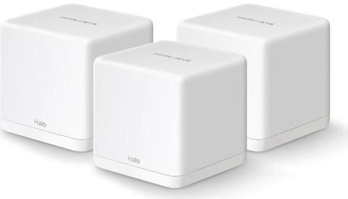 Sistem Mesh Wi-Fi Mercusys Halo H30G, AC1300, Dual-Band, MU-MIMO, Seamless Roaming, Control Parental, cu acoperire pentru intreaga casa, 3 buc (Alb) - 0 | YEO