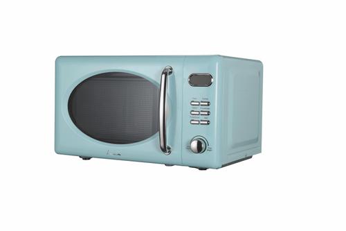 Cuptor cu microunde Fram FMW-20DGBL, 20 L, 700 W, Digital, Grill 800 W, 5 Nivele de putere, Functie decongelare (Albastru)
