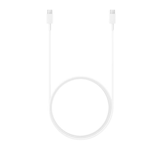Cablu date Samsung EP-DX310JWEGEU, USB Type-C la USB Type-C, 1.8m, 3A (Alb)