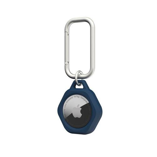 Carcasa de protectie cu carabiniera UAG Scout compatibila cu Apple AirTag, Antimicrobiana, Mallard