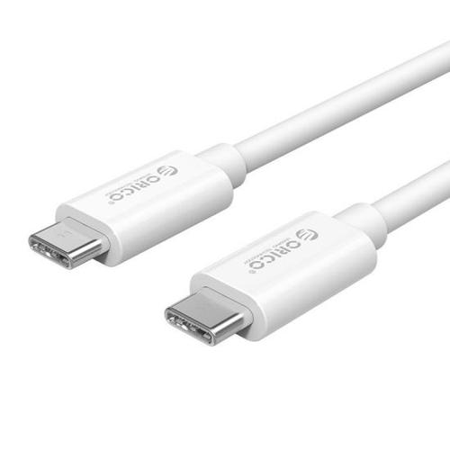 Cablu de date Orico CTC100-10, USB Type-C - USB Type-C, 1m (Alb) Cablu de date Orico CTC100-10, USB Type-C - USB Type-C, 1m (Alb)