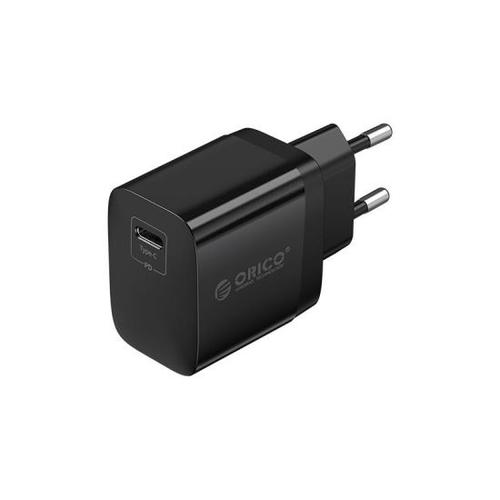 Incarcator Retea Orico PV20-C, 1 x USB-C, QC3.0, 20W (Negru)