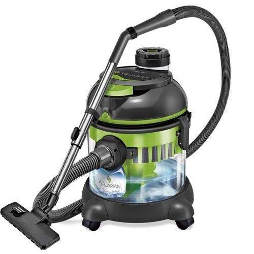 Aspirator Cu Filtrare Prin Apa MPM MOD-30, Hepa13, Putere 2400 W, Capacitate 2 Litri, Verde/Negru, Tub Telescopic Metalic