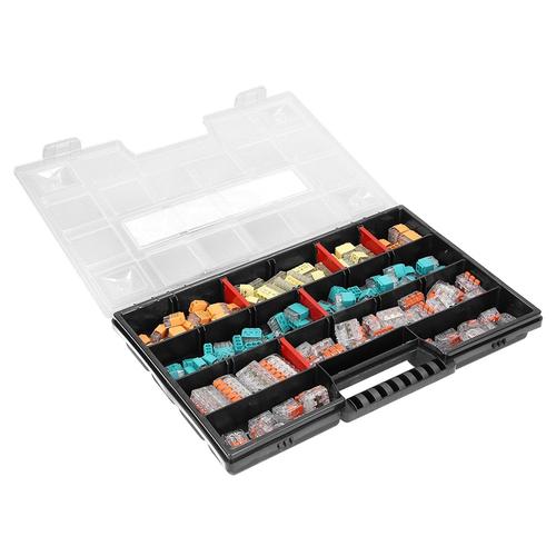 Set conectori si cleme ORNO OR-SZ-8008, 151 piese, multicolor