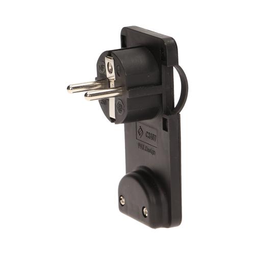 Stecher extra slim cu maner ORNO OR-AE-1311/B, 250V, fara cablu, negru