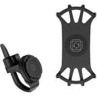 Suport detasabil Tellur de pentru telefon 4"-6.5" pentru bicicleta BPH100, Negru