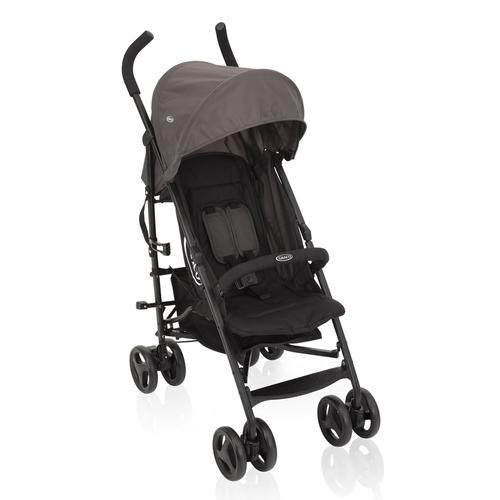 Carucior Graco TraveLite, 0 - 3 ani,  0-15 k, pliabil, Negru/gri
