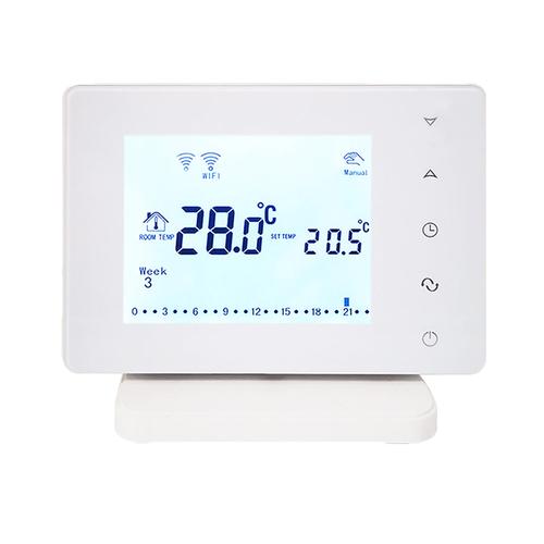 Termostat Wi-Fi pentru incalzire termica in pardoseala BeOk BOT306RF-WIFI-NR