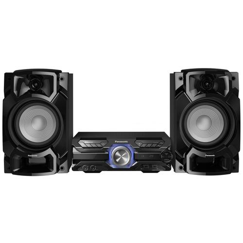 Minisistem audio  Panasonic SC-AKX520E-K, 650 W RMS, Dual USB, Bluetooth, Max Juke App, AIRQUAKE BASS, Subwoofer 20cm (Negru)