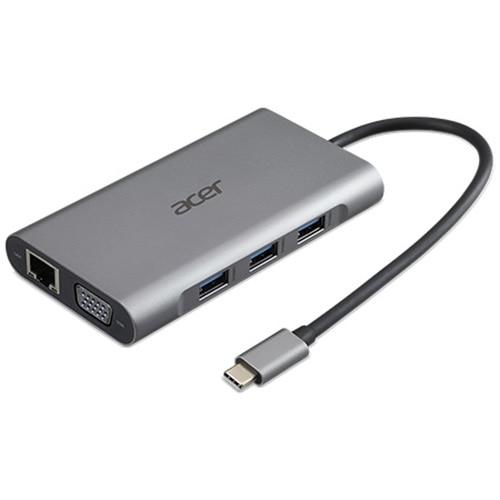 Docking station Acer 12 in 1, USB-C (Argintiu)