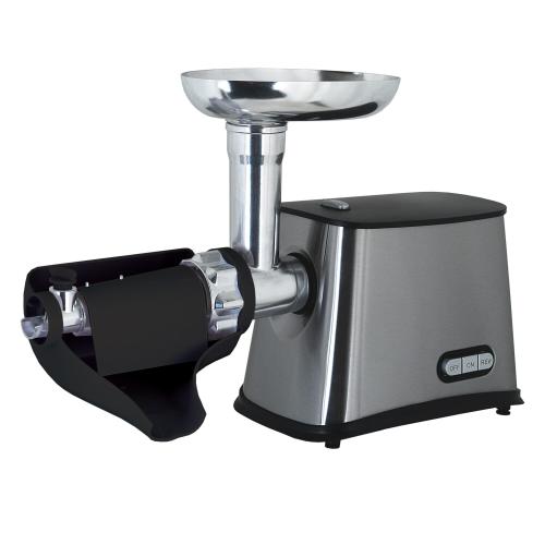 Masina de tocat carne si rosii Ardes AR7460, Accesoriu carnati, Inox /Negru