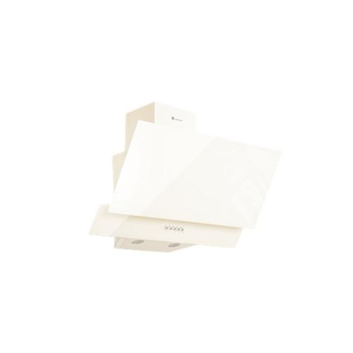 Hota decorativa Studio Casa Glam Duo BG 60 cm, Sticla , Putere de absorbtie 300 m3/h, Crem