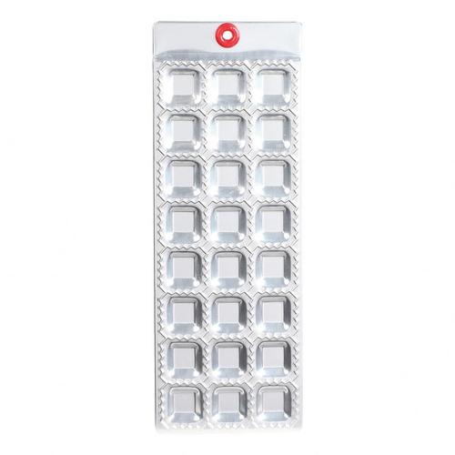Set 24 forme pentru ravioli Kitchen Artist, argintiu