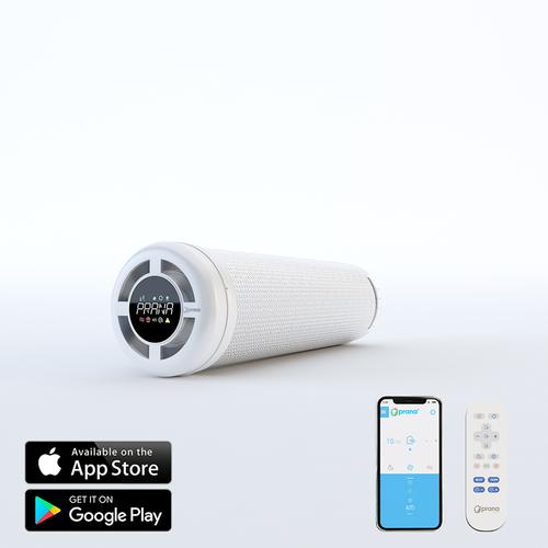 Sistem de ventilatie cu recuperare de caldura PRANA 150 PREMIUM cu Functie Preincalzire