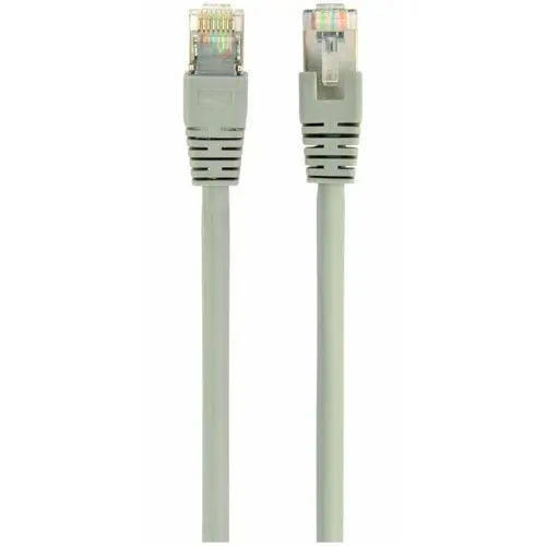 Cablu S/FTP GEMBIRD Cat6a, LSZH, cupru, 5 m, gri, AWG27, dublu ecranat PP6A-LSZHCU-5M