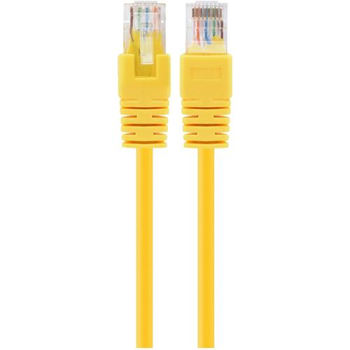 Cablu UTP GEMBIRD Cat6, cupru-aluminiu, 2 m, galben, AWG26, PP6U-2M/Y