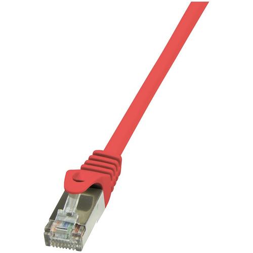 Cablu FTP LOGILINK Cat5e, cupru-aluminiu, 5 m, rosu, AWG26, ecranat CP1074S