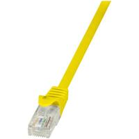 Cablu UTP LOGILINK Cat6, cupru-aluminiu, 1 m, galben, AWG24, CP2037U