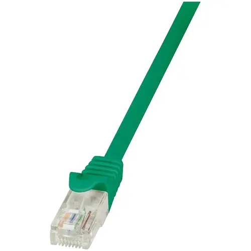 Cablu UTP LOGILINK Cat6, cupru-aluminiu, 0.5 m, verde, AWG24, CP2025U