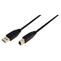 Cablu de date LOGILINK CU0023 USB 3.0 A - USB 3.0 B, 1m