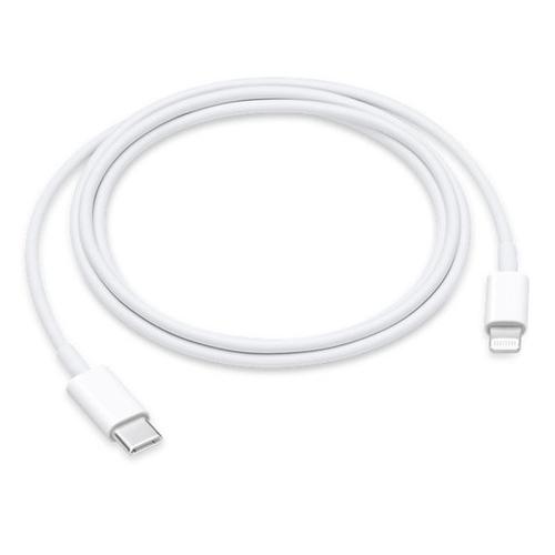 Cablu de date Apple MM0A3ZM/A, USB-C - Lightning, 1m (Alb)