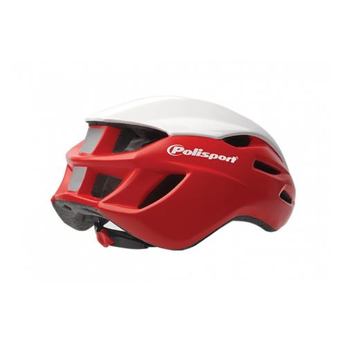 Casca Ciclism Road Polisport Aero - 58-61 cm, L, Rosu-Alb Casca Ciclism Road Polisport Aero - 58-61 cm, L, Rosu-Alb
