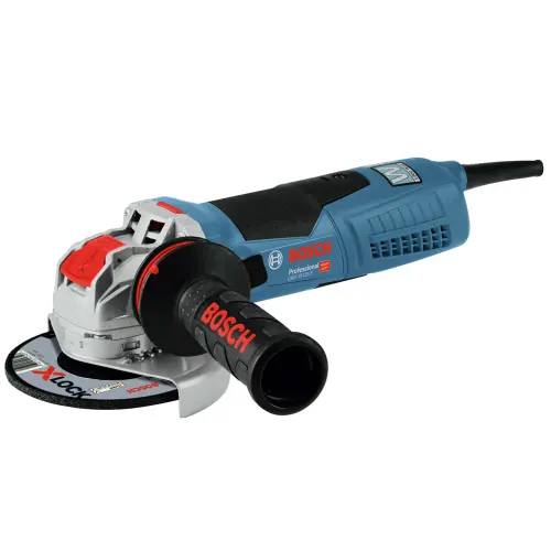 Polizor unghiular Bosch Professional X-Lock GWX 19-125 S, 1900 W, 11.500 RPM, 125 mm diametru disc + cutie + maner suplimentar + aparatoare de protectie