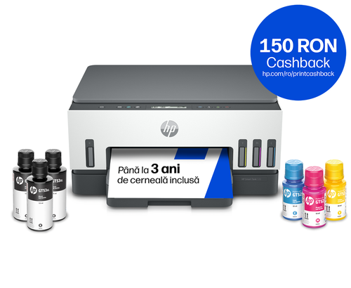 Multifunctionale InkJet HP SMART TANK All in One 720, CISS, A4, Duplex, WiFi – Standard
