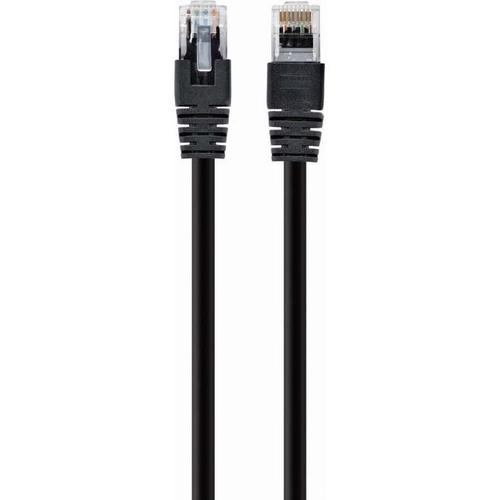 Cablu UTP SPACER SP-PT-CAT5-0.25M-BK, Cat5e, cupru-aluminiu, 0.25 m, negru, AWG26