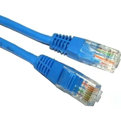 Cablu UTP SPACER SP-PT-CAT5-1M-BL, Cat5e, cupru-aluminiu, 1 m, albastru, AWG26