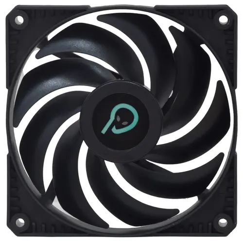 Ventilator Spacer PC 120x120x25 mm SPFC-120-3P, rulment hydraulic, 45 CFM, conector 3-pin, Negru