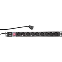 Prelungitor LogiLink PDU9C02, 9 prize, 2m