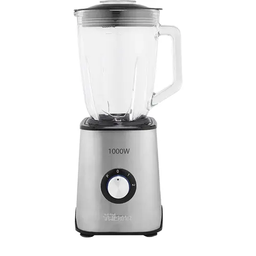Blender de masa Tristar BL-4471, 1000W, Capacitate 1.5 L, Indicator luminos, Inox