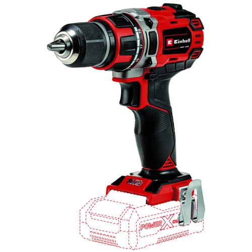 Masina de gaurit / insurubat Einhell Power X-Change TE-CD 18/50 Li BL Solo, 18 V, 50 Nm, 20 trepte cuplu, mandrina 13 mm, 2 viteze, livrat fara acumulator si incarcator