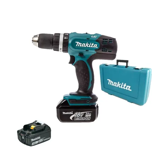 Masina de gaurit cu percutie Makita DHP453RFE 2 acum 3.0Ah, 18 V, 1300 rpm