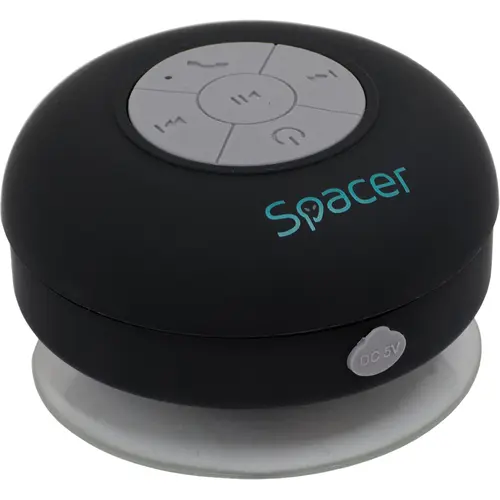 Boxa Portabila Spacer Ducky, 3W, Bluetooth, Microfon, Negru
