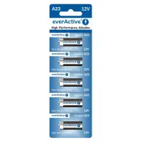 Baterii alcaline EVERACTIVE A23, 12V, 5 buc