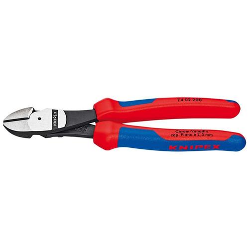 Cleste sfic de forta, manere multicomponent, KNIPEX, 200 mm
