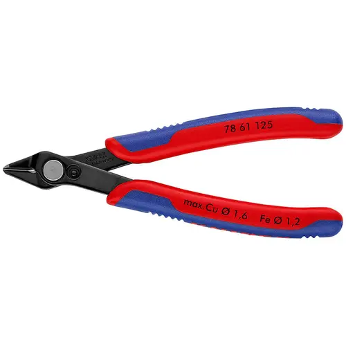 Cleste sfic electronica pentru fibra optica, KNIPEX Super Knips, 125 mm
