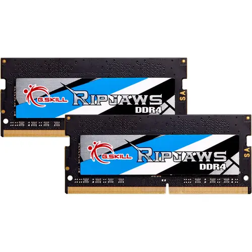 Memorie laptop G.SKill Ripjaws, 32GB(2x16GB) DDR4, 3200MHz, CL22, 1.2V, Dual Channel Kit