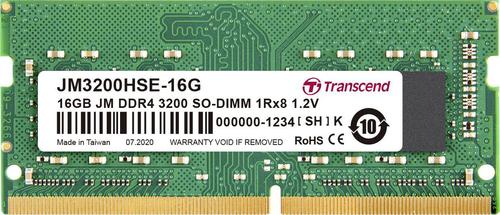 Memorie laptop Transcend 16GB DDR4, 3200MHz, CL22, 1.2v