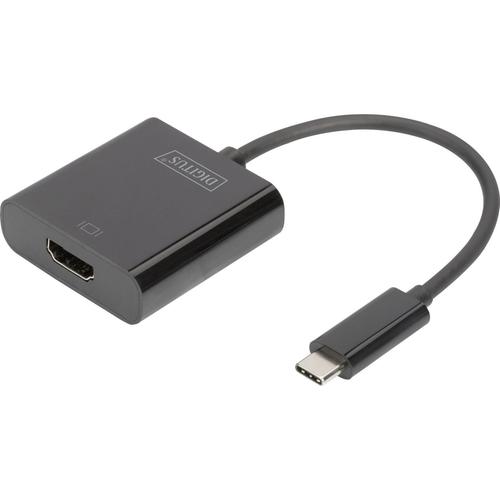 Adaptor Digitus DA-70852, USB Type-C - HDMI, 4K, 15cm