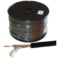 Cablu microfon 6mm mono prof. 100 m