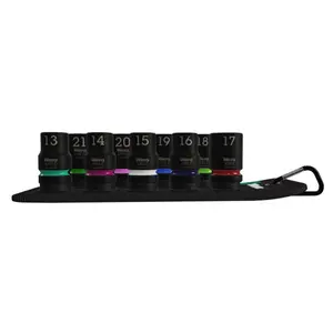 Set tubulare, hexagonal, 1/2 inch, 9 bucati, Wera Belt C Impaktor
