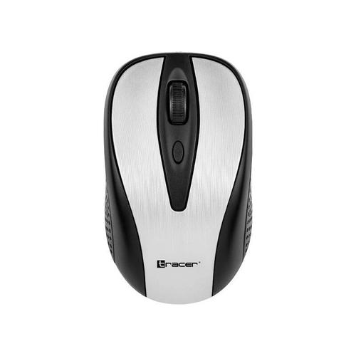 Mouse Wireless Tracer Joy II, 1600 DPI, USB (Argintiu) - Imagine 1