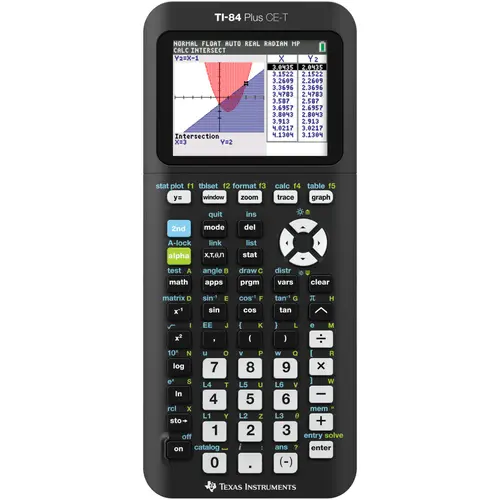 Calculator grafic Texas Instruments TI-84 Plus CE-T, afisaj color