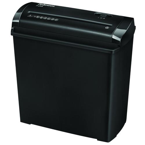 Distrugator de documente Fellowes Powershred® P-25S Strip Cut EU, Nivel securitate P1, cos 11 Litri, Capacitate taiere 5 coli