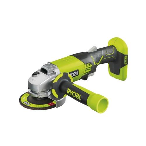 Polizor unghiular, Ryobi, 115mm, 18 V, compatibil cu acumulator, R18AG-0 (fara acumulator si incarcator)